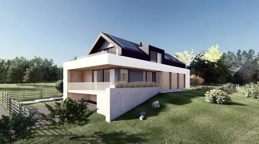 Wizualizacja 3D: Wola Zachariaszowska — zdjęcie 1